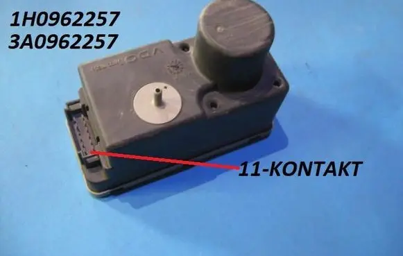 Volkswagen Polo III 6N 6N2 6NF Central locking vacuum pump 1H0962257 3A0962257