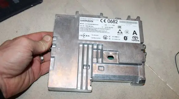 Navigation unit CD/DVD player