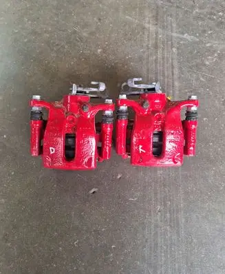 Volkswagen Polo VI Rear brake caliper 9157 A006N353 2Q0415E