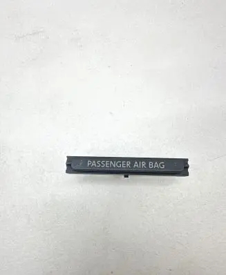Passenger airbag on/off switch