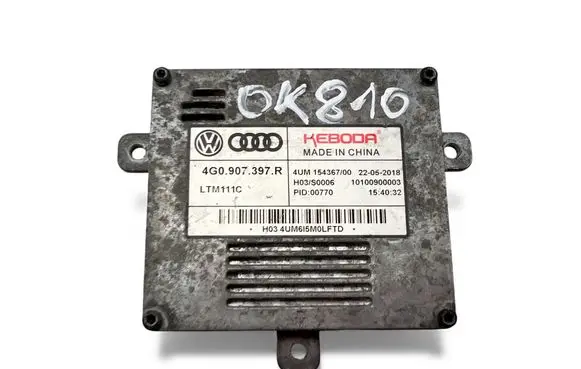 Audi A3 S3 8V Xenon control unit/module 4G0907397R