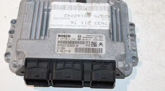 Peugeot 207 Engine control unit/module 9664257580 0281013332