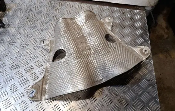 Audi A6 S6 C6 4F Exhaust heat shield 4F0521443
