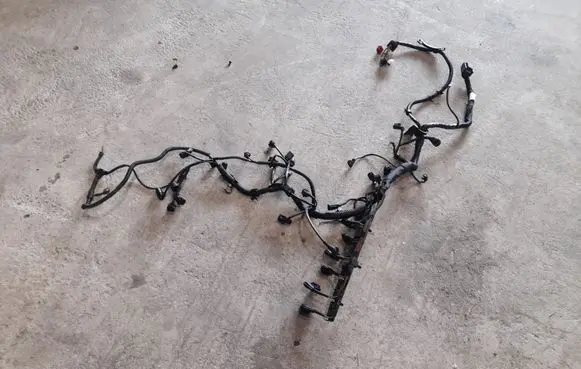 Volkswagen Touareg II Engine installation wiring loom 03H971610AS