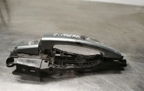 Opel Astra J Front door exterior handle 14096401RH