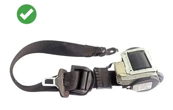 Mercedes-Benz E W211 Front seatbelt 605369000 008L000 G3697A040406