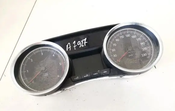 Peugeot 508 Speedometer (instrument cluster) 9804210080 503003070220