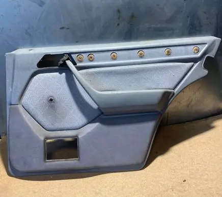 Mercedes-Benz E W124 Rear door card panel trim 1247371070 W1241110