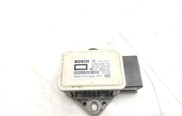 Citroen C5 ESP acceleration yaw rate sensor 9663187680 0265005714
