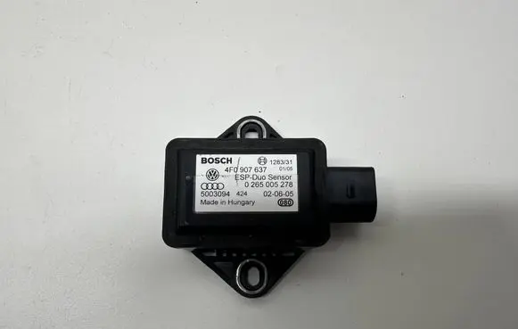 Audi A6 S6 C6 4F ESP acceleration yaw rate sensor 4F0907637 0265005278 5003094