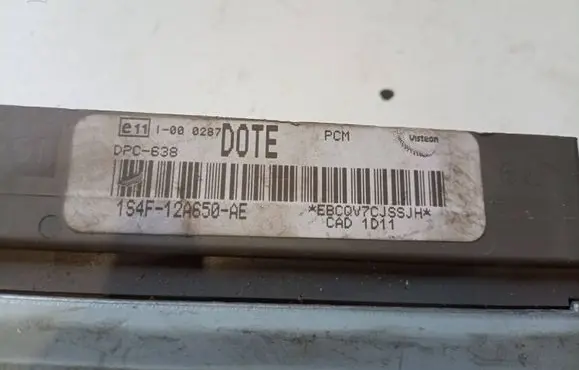 Ford Focus Engine control unit/module 1S4F12A650AE EBCQV7GSSSJH