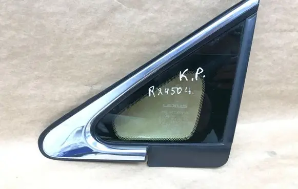 Lexus RX 450H Front triangle window/glass 43R00034