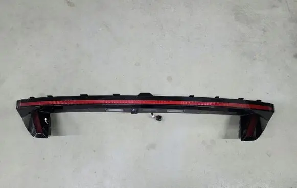 Hyundai Tucson IV NX4 Trunk door license plate light bar 