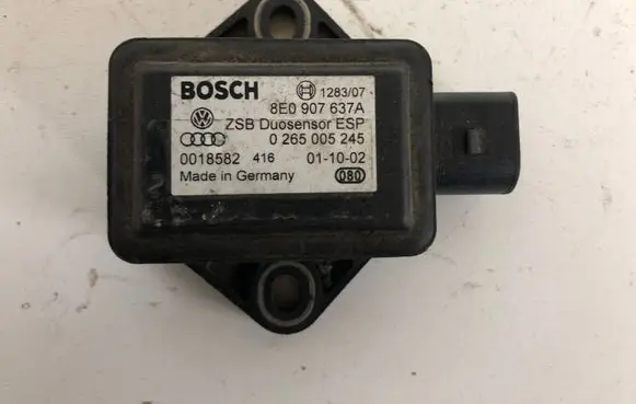 Audi A4 S4 B6 8E 8H ESP acceleration yaw rate sensor 8E0907637A