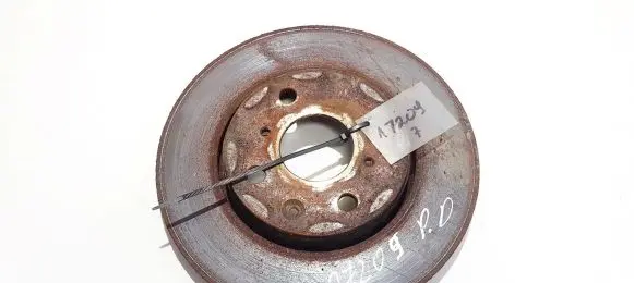 Toyota Aygo AB10 Front brake disc ventiliuojamas