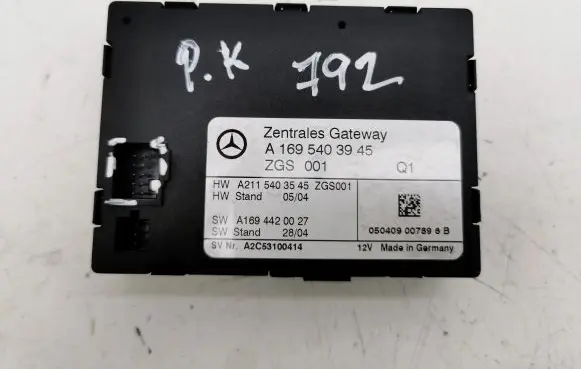 Mercedes-Benz B W245 Gateway control module A1695403945