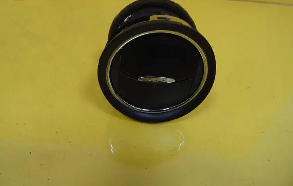 Dashboard side air vent grill/cover trim