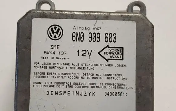 Volkswagen Sharan Airbag control unit/module 6N0909603