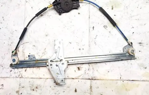 Peugeot 307 Sliding door window regulator with motor 9634456980