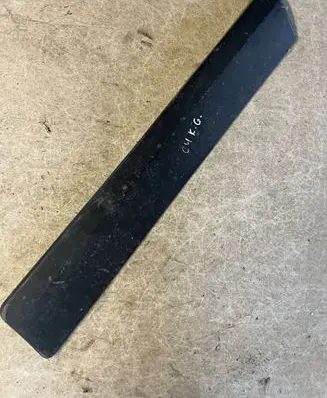 Rear fender molding trim