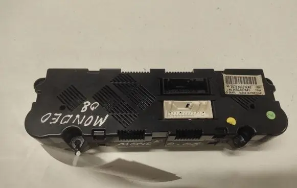 Ford Mondeo MK IV Climate control unit 7S7T18C612AE W3GA07441