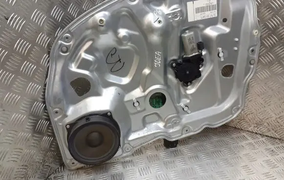 Fiat Idea Front door window regulator with motor 00517348770