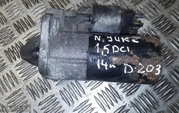 Nissan Juke I F15 Starter motor