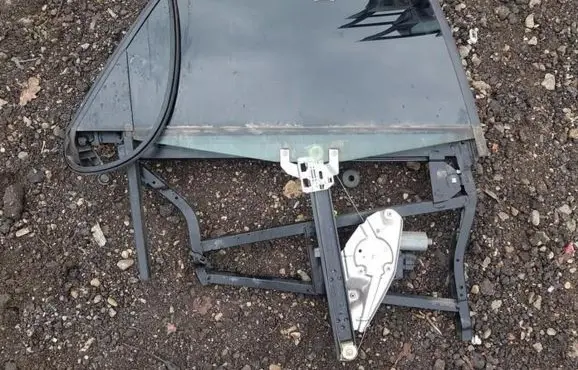 Audi A6 S6 C5 4B Sliding door window regulator with motor 4b0839398b
