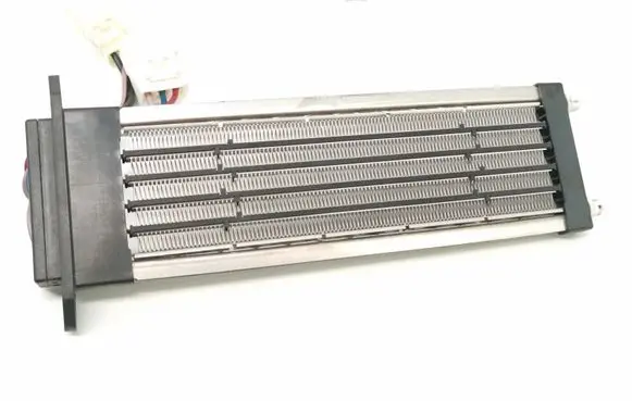 Electric cabin heater radiator