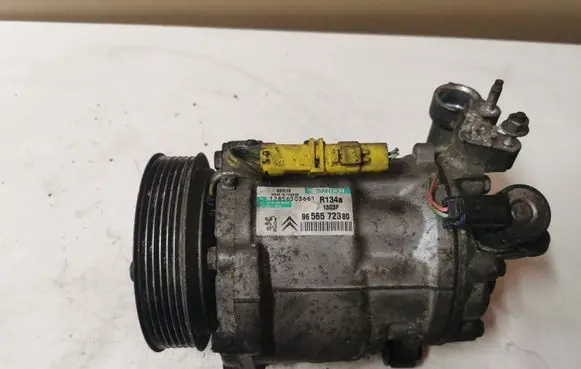 Peugeot 607 Air conditioning (A/C) compressor (pump) 9656572380 12856503661 R134A