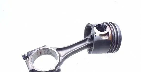 Piston with connecting rod