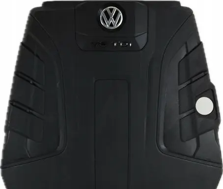 Volkswagen Touareg III Engine cover (trim) 4M4133849B