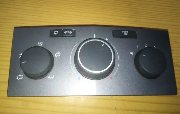 Opel Zafira B Climate control unit 901512410005