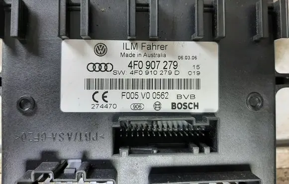 Audi A6 S6 C6 4F Comfort/convenience module 4F0907279 4F0910279D