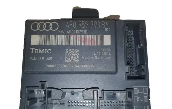 Audi A6 S6 C6 4F Door control unit/module 4F0959793B 4F0910793B
