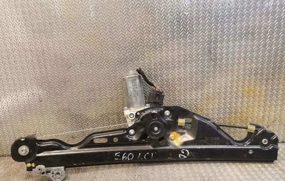 BMW 5 E60 E61 Rear window lifting mechanism without motor 7184744