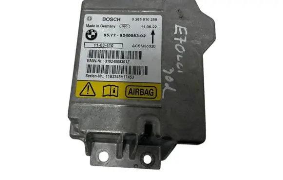 BMW X5 E70 Airbag control unit/module 9240083 65779240083 0285010258