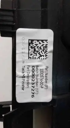 Tesla Model 3 Dashboard cross member/frame bar 0000237276 110057400F