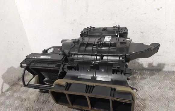 Interior heater climate box assembly