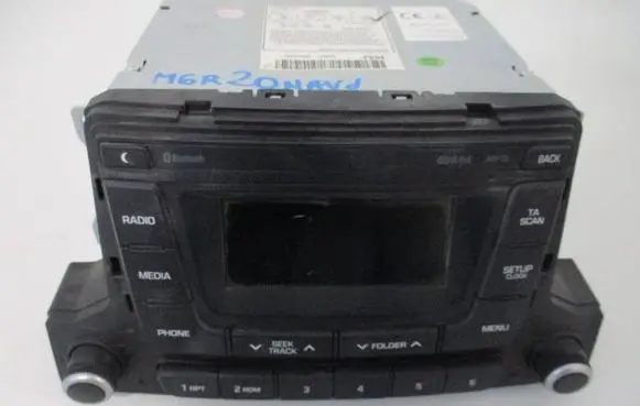 Hyundai i10 Radio/CD/DVD/GPS head unit 96170B96504X ACB10B9EE