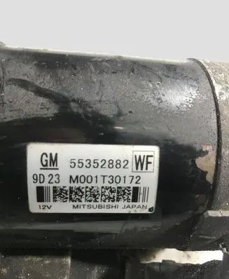 Opel Insignia A Starter motor 55352882 M001T30172
