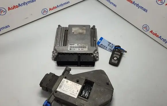 BMW 7 E65 E66 Engine ECU kit and lock set 0281011231 7794904 13617794904
