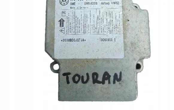 Volkswagen Touran I Airbag control unit/module 1T0909605C