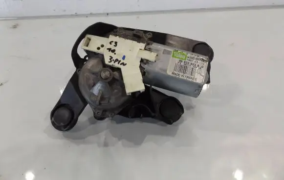 Citroen C3 Rear window wiper motor 9683382380
