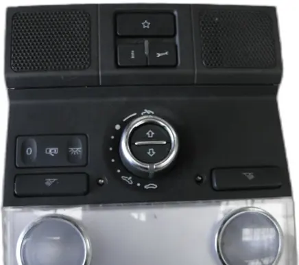 Volkswagen Tiguan Headlining lighting console trim 