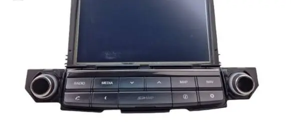Hyundai Tucson TL Radio/CD/DVD/GPS head unit 96560D70104X 506KVPA022832