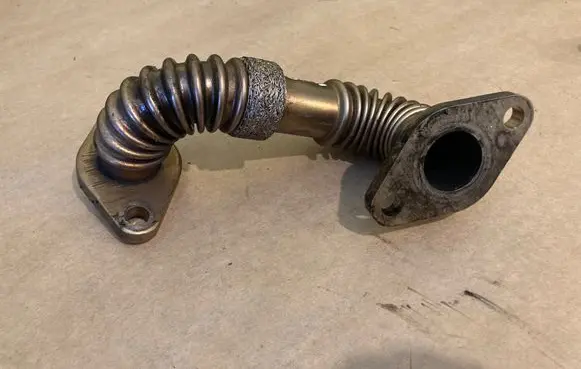 Audi A4 S4 B6 8E 8H EGR valve line/pipe/hose 028131521AD