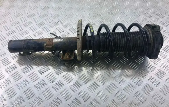Volkswagen Polo IV 9N3 Front shock absorber with coil spring