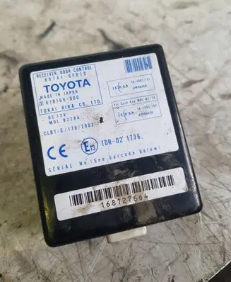 Toyota Corolla Verso AR10 Door control unit/module 897410F010