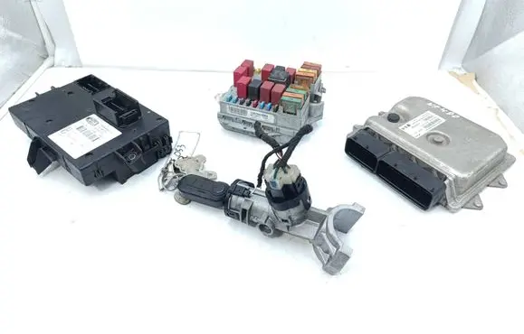 Fiat Ducato Engine ECU kit and lock set MJD8F3BD BC0118027A 55253528